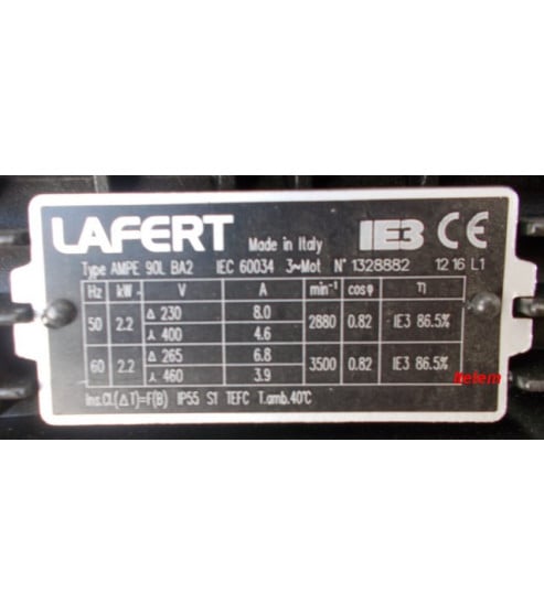 Pompe cyclage Lafert Elframo 00047159