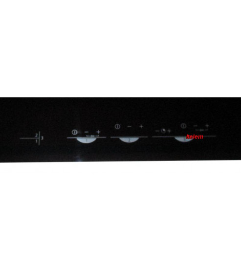 Dessus verre vitrocéramique table de cuisson Brandt 74X5366