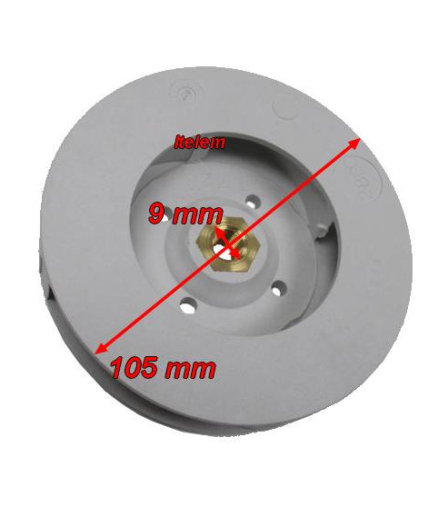 Turbine de pompe de cyclage pour lave-vaisselle professionnel Emmepi 00002860