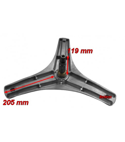 Croisillon tambour lave-linge 361A300510 Daewoo
