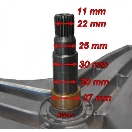 Croisillon tambour lave-linge 361A300510 Daewoo