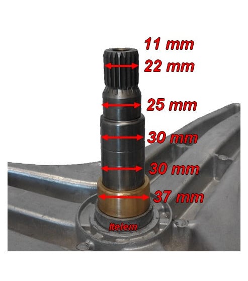 Croisillon tambour lave-linge 361A300510 Daewoo