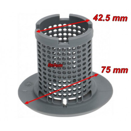 Filtre corps de pompe lave-vaisselle Silanos 902271