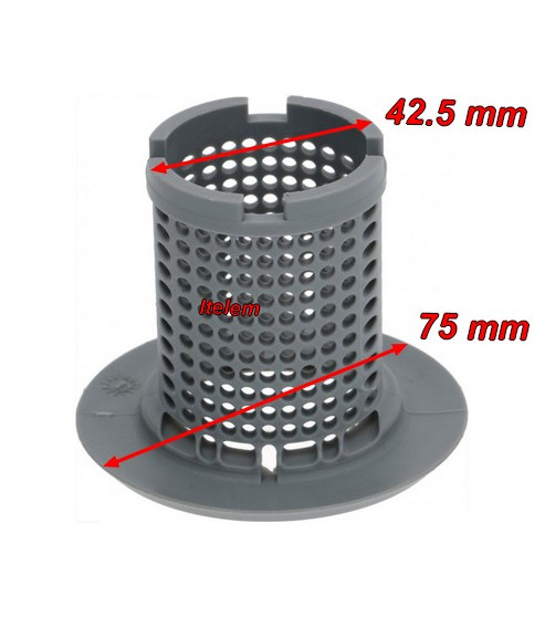 Filtre corps de pompe lave-vaisselle Silanos 902271