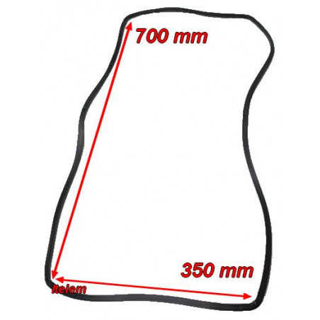 Joint de porte four Smeg 754132413
