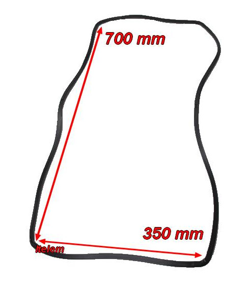 Joint de porte four Smeg 754132413