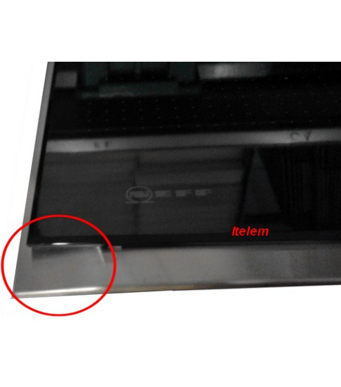 Dessus verre vitrocéramique table de cuisson Neff (angles tordus) 00714697