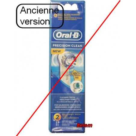 Ancienne version brossettes Oral B par 2 4704716