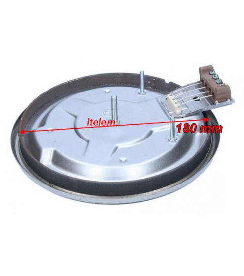 Plaque chauffante en fonte 180 mm 2000W table de cuisson Brandt 71X1992