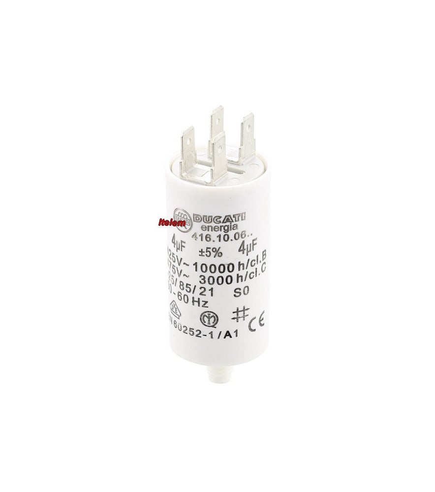 Condensateur 4 µF lavevaisselle lavelinge 50269055005 — free download