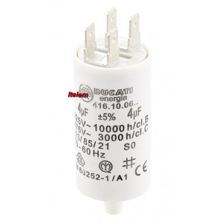 Condensateur de démarrage lave-vaisselle Candy 92219435