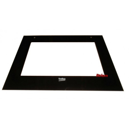 Vitre extérieure porte four cuisinière Beko 210444372