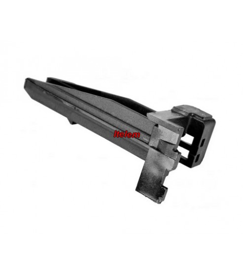 Support charnière gauche porte four Beko 250440102