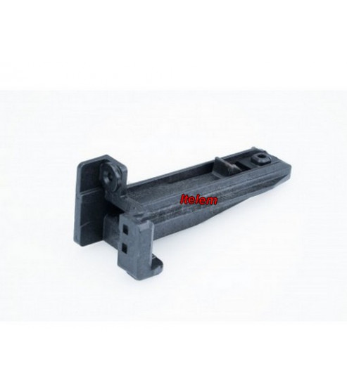 Support charnière droite porte four Beko 250440103