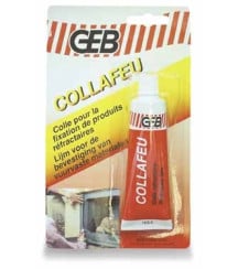 Colle vitre four haute température Collafeu