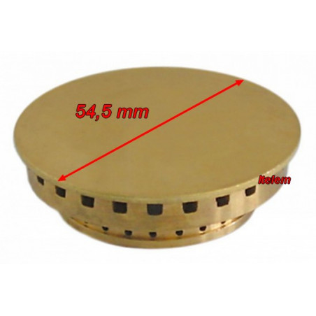 Chapeau de brûleur 54,5 mm fourneau Morice BR0103