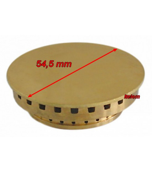 Chapeau de brûleur 54,5 mm fourneau Morice BR0103