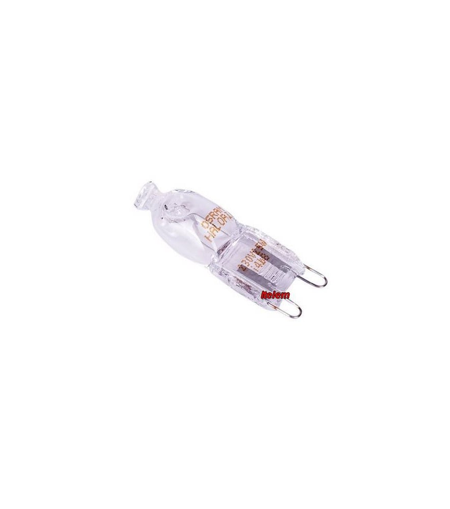 Ampoule halogène G9 25W 230V hotte four Bosch Siemens 00607291