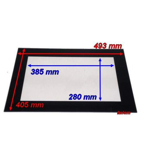 Vitre intérieure de porte four Whirlpool 481245059838