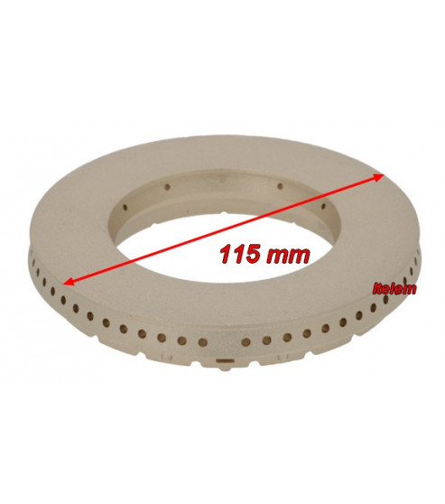 Chapeau de brûleur 115 mm fourneau MBM RTCU700376