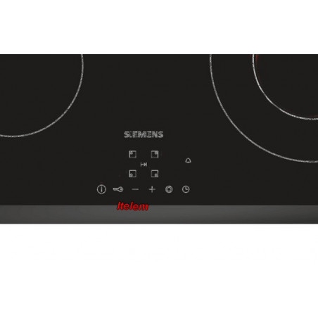 Dessus verre vitrocéramique table de cuisson Siemens 20001686