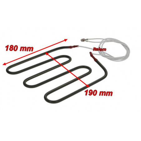 Résistance 800W plaque à panini Roller Grill D02096