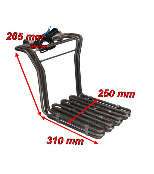 Résistance 9000W friteuse Berto's 22016300