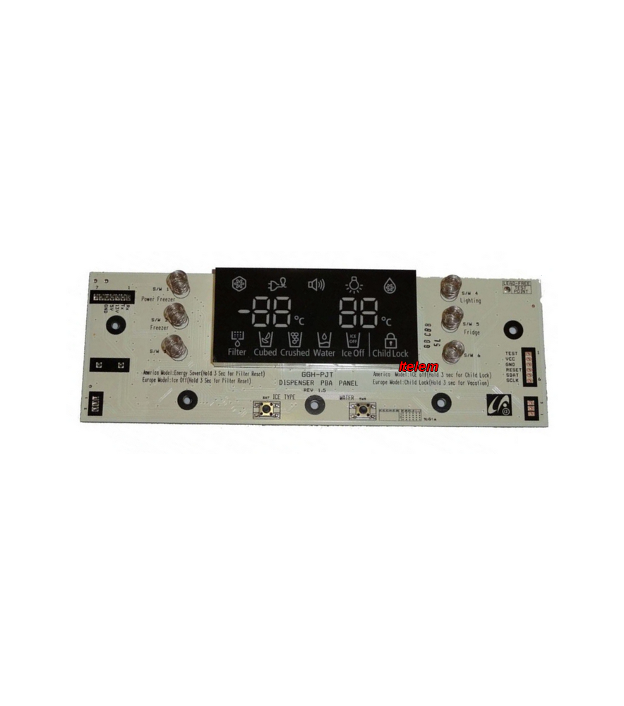 Module d’affichage réfrigérateur Samsung DA41-00522E