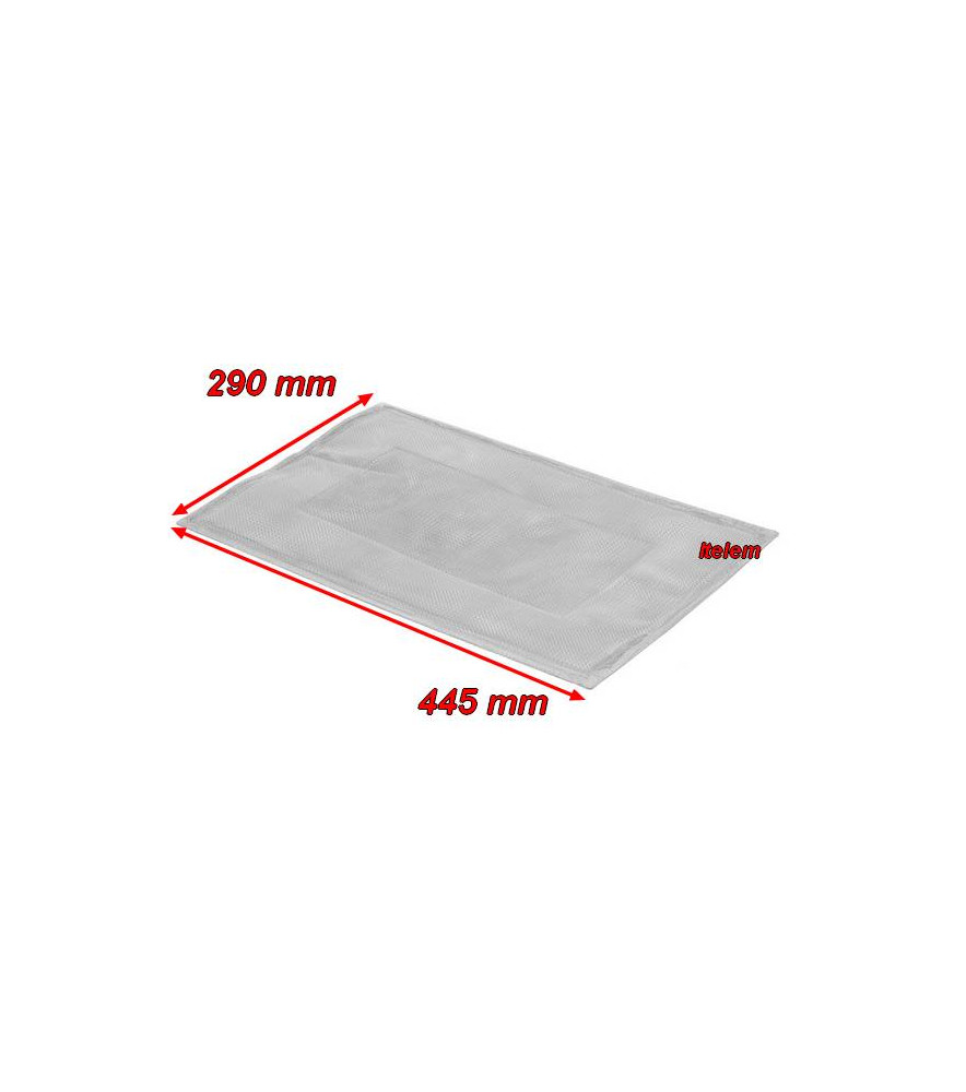 Filtre à Graisse Pour Hotte Bosch 11004992 - Dimensions 456 X 159,5 X 8 Mm - Maille Aluminium Lavable