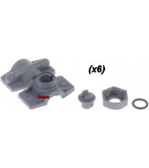 Kit gicleurs rinçage lave-vaisselle professionnel Angelo Po 33T1140