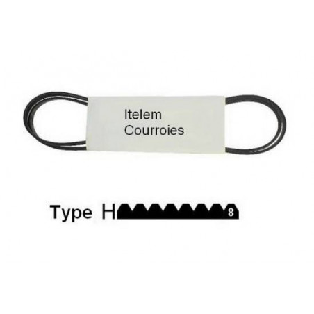 Courroie type 1966H8 sèche-linge Haier 0020300383