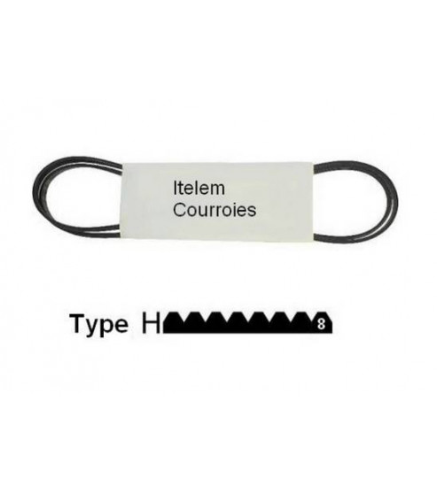 Courroie type 1966H8 sèche-linge Haier 0020300383