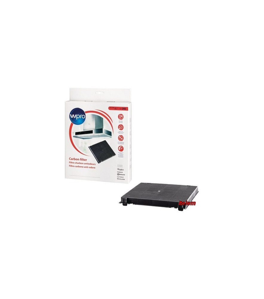Filtre charbon anti-odeurs hotte Ariston AMC 242 484000008777