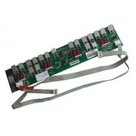 Carte électronique clavier grande zone plaque de cuisson Sauter 72X8855