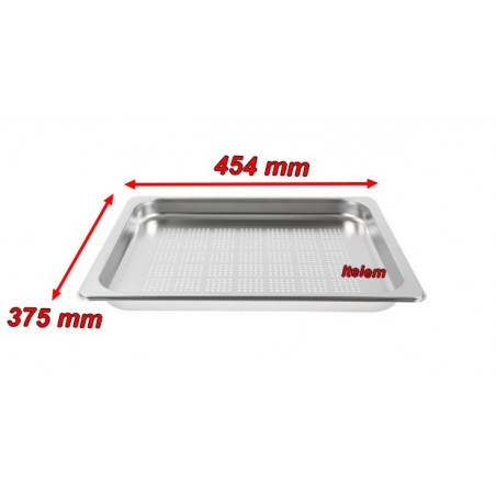 Plat inox perforé four Neff 00577551