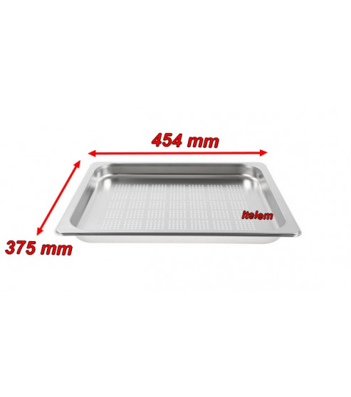 Plat inox perforé four Neff 00577551