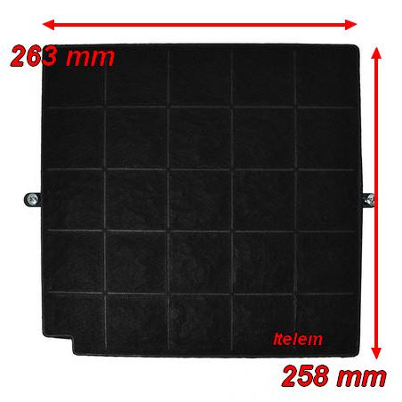 Filtre charbon actif hotte Whirlpool 480122100934