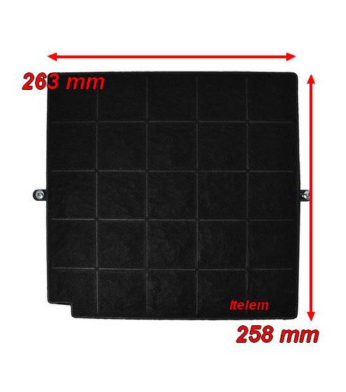 Filtre charbon actif hotte Whirlpool 480122100934