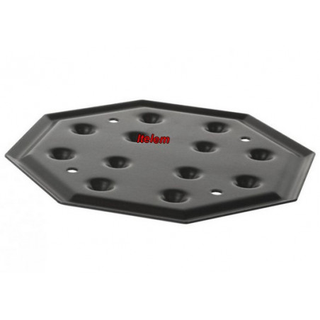 Chapeau brûleur feu doux table de cuisson Bosch 00648786