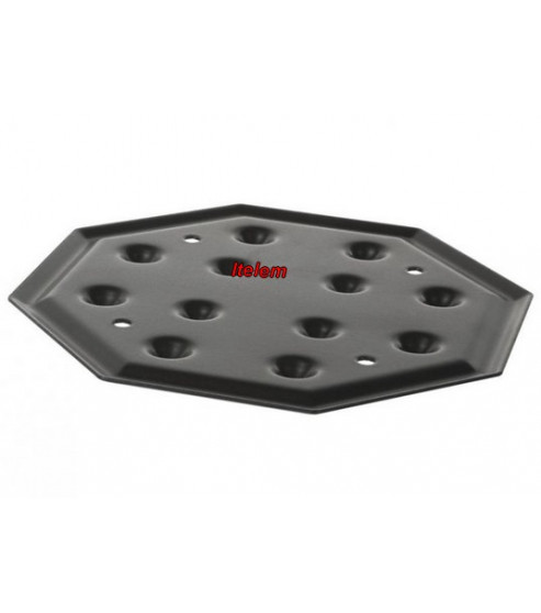 Chapeau brûleur feu doux table de cuisson Bosch 00648786