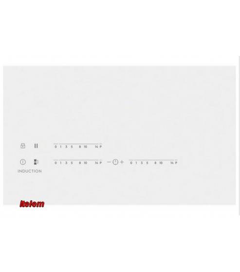 Verre vitrocéramique table de cuisson induction Electrolux 5551126757
