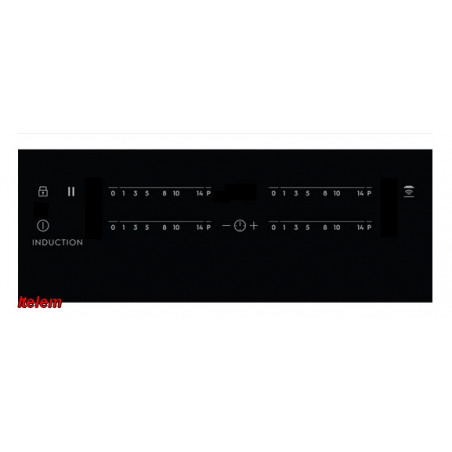 Dessus verre vitrocéramique plaque induction Electrolux 5551127144