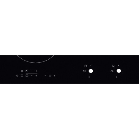 Verre vitrocéramique table de cuisson mixte gaz induction Electrolux 140028847055