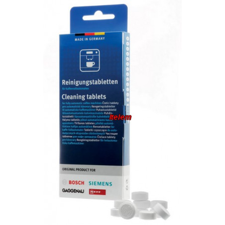 Kit nettoyage et détartrage machine à café Siemens  00312015
