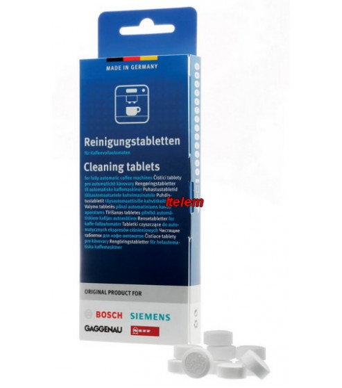 Kit nettoyage et détartrage machine à café Siemens  00312015
