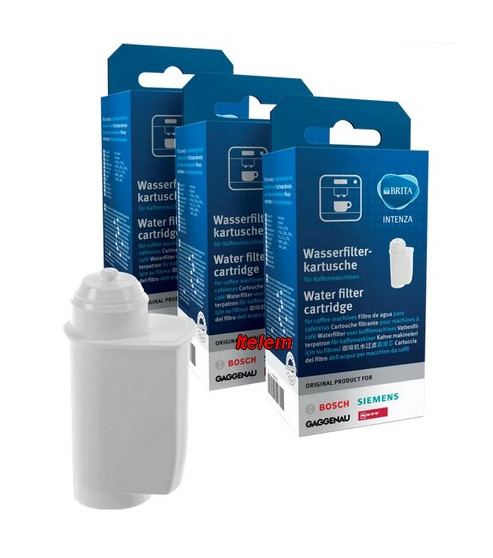 Kit de cartouches filtrantes Brita Intenza machine à café Bosch 17000706