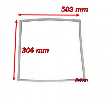 Joint tiroir supérieur 503 x 306 mm armoire réfrigérée Gamko 006110486