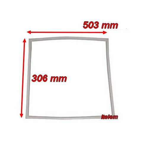Joint tiroir supérieur 503 x 306 mm armoire réfrigérée Gamko 006110486