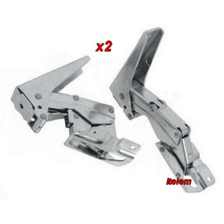 Kit charnières réfrigérateur Whirlpool 481231018672