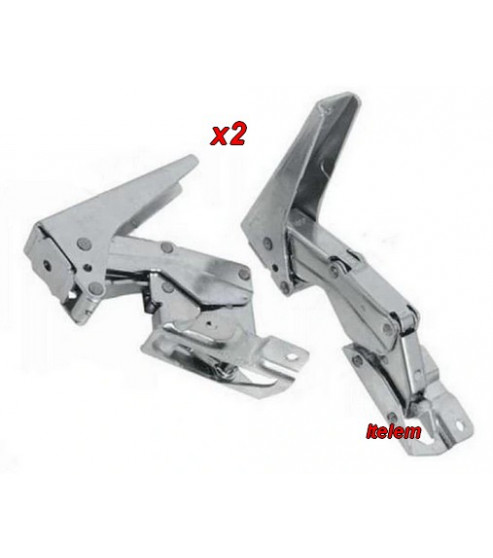Kit charnières réfrigérateur Whirlpool 481231018672